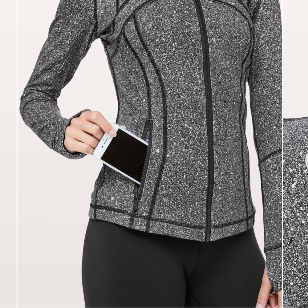 Lululemon Define Jacket Luminesce Splatter White … - image 4